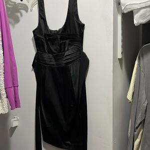 New black silk dress